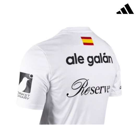 Adidas Ale Galán wit T-Shirt - Reserve Cup 2026
